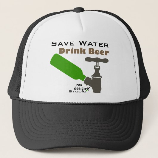 Sparen de Bier van de Drink van het Water Trucker Pet (Voorkant)