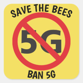 Sparen de Bijen, Ban 5G sticker