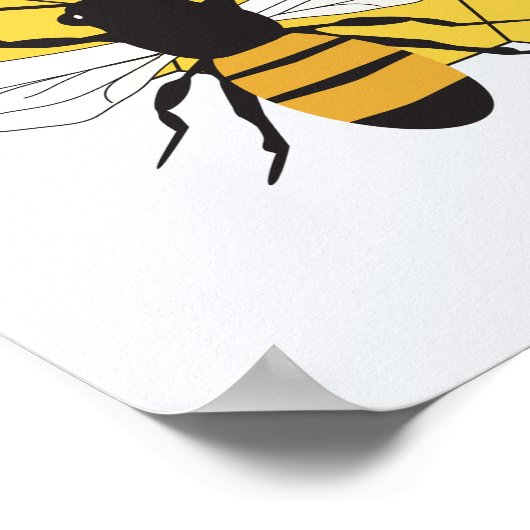 Sparen de Bijen Inspirerend Poster (Hoek)