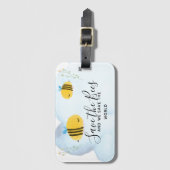 Sparen de bijen Persoonlijke Citaten Gezegden Slog Bagagelabel (Voorkant (verticaal))