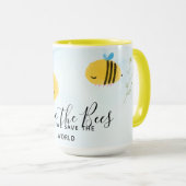 Sparen de bijen Persoonlijke Citaten Gezegden Slog Mok (Voorkant rechts)