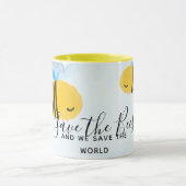 Sparen de bijen Persoonlijke Citaten Gezegden Slog Mok (Midden)