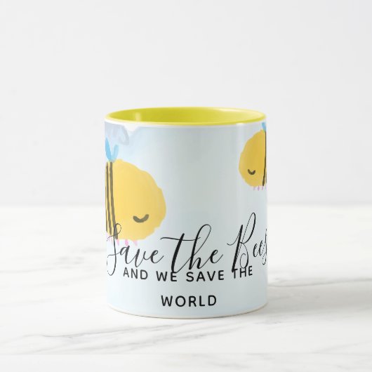 Sparen de bijen Persoonlijke Citaten Gezegden Slog Mok (Midden)