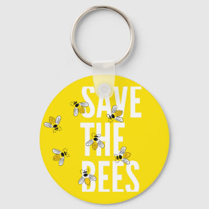 Sparen de bijen sleutelhanger