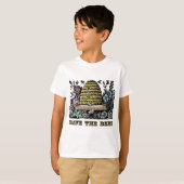Sparen de bijen t-shirt (Voorkant volledig)