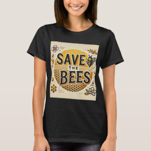 Sparen de bijen t-shirt