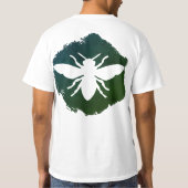 Sparen de bijenapis mellifera ligustica t-shirt (Achterkant)