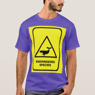 Sparen de Blauwe walvis T-shirt