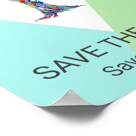 Sparen de Bomen Poster (Hoek)