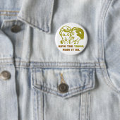 Sparen de Bomen Ronde Button 5,7 Cm (In situ)