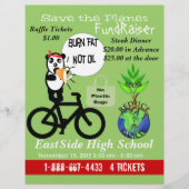 Sparen de bosbrochure flyer (Voorkant)