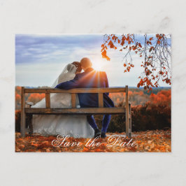 Sparen de Bride van de Datum en de Groom Briefkaart