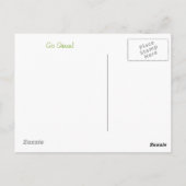 Sparen de Briefkaarten van de Bomen, Satire (Achterkant)