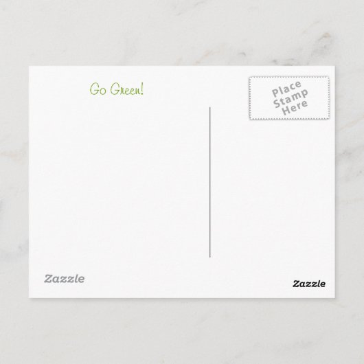 Sparen de Briefkaarten van de Bomen, Satire (Achterkant)