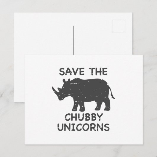 Sparen de broekhoorns - kies achtergrondkleur briefkaart (Voorkant / Achterkant)