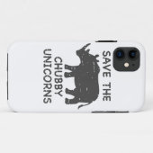 Sparen de broekhoorns - kies achtergrondkleur Case-Mate iPhone case (Achterkant (horizontaal))