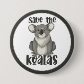 Sparen de Button Koalas (Voorkant)