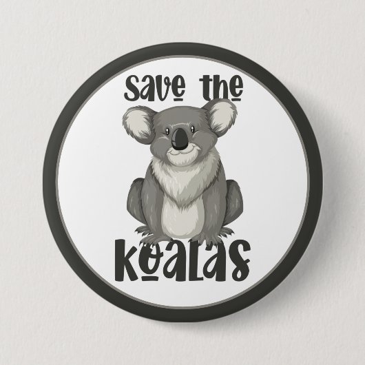 Sparen de Button Koalas (Voorkant)