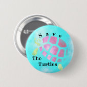Sparen de Button van de Turtles (Voorkant /achterkant)