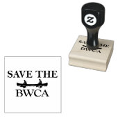 Sparen de BWCA - Grenswateren Rubberstempel (Gestempeld)