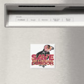 Sparen de Californische Condor Magneet (Insitu (Vaatwasser))