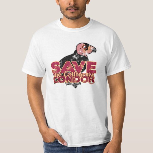 Sparen de Californische Condor T-shirt (Voorkant)