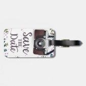 Sparen de  Camera van de Datum Bagagelabel (Achterkant horizontaal)