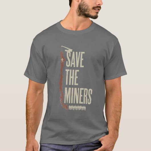 Sparen de Chileense Miners T-shirt (Voorkant)