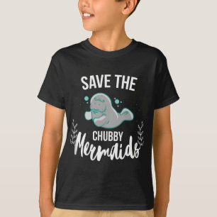 Sparen de Chubby Mermaids T-shirt