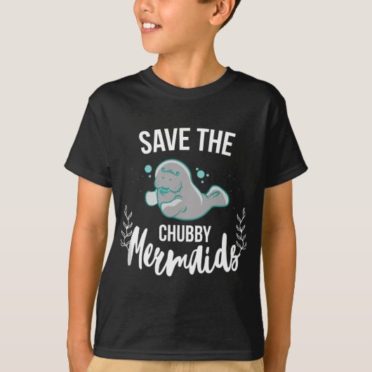 Sparen de Chubby Mermaids T-shirt (Voorkant)