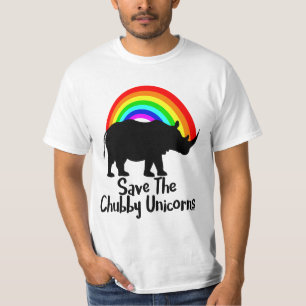 Sparen de Chubby Unicorn T-shirt