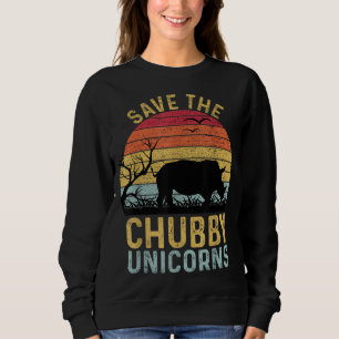 Sparen de Chubby Unicorns  Funny Rhino Anima Trui