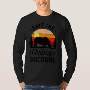 Sparen de Chubby Unicorns  Rino Animal Rig T-shirt