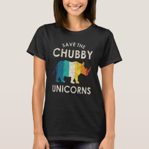 Sparen de Chubby Unicorns  Rino Animal Rig T-shirt