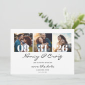 Sparen de Collage van de Foto van de Sjabloon van  (Staand voorkant)