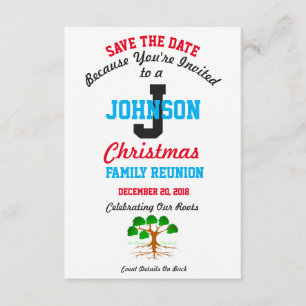 Sparen de Combo van de Uitnodiging van de Datum - 