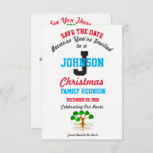 Sparen de Combo van de Uitnodiging van de Datum -  (Voorkant / Achterkant)