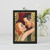 Sparen de Couple van de Datum Save The Date (Staand voorkant)