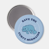 Sparen de Curvy Mermaids Magneet (Voorkant / Achterkant)
