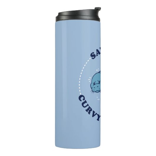 Sparen de Curvy Mermaids Thermosbeker (Gedraaid links)