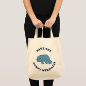 Sparen de Curvy Mermaids Tote Bag (Voorkant (product))