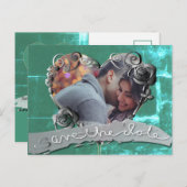 Sparen de Daduwen met het Lijst van het Hart + Fot Briefkaart (Voorkant / Achterkant)