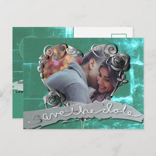 Sparen de Daduwen met het Lijst van het Hart + Fot Briefkaart (Voorkant / Achterkant)