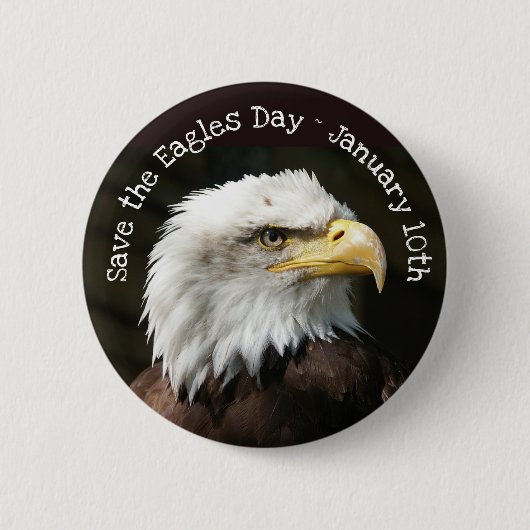 Sparen de Dag Januari 10de Button van de Vakantie (Voorkant)