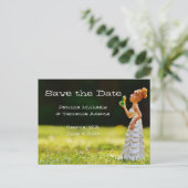 Sparen de Date Princess Frog Aankondigingskaart (Staand voorkant)