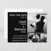 Sparen de Dates  Uitnodigingen van de Weddenschap (Voorkant / Achterkant)