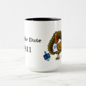 Sparen de Datum 79811 Mok Thanksgivukkah (Midden)