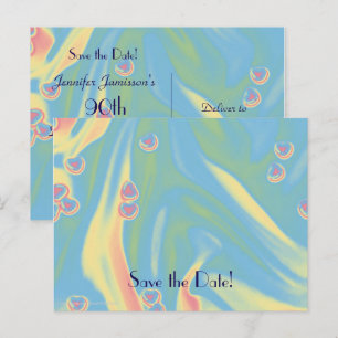 Sparen de Datum 90th Briefkaart van de Dag van de 