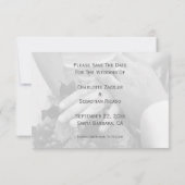 Sparen de Datum Aangepaste Beach Weddenschap Save The Date (Achterkant)