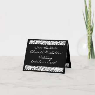 Sparen de Datum Aankondiging